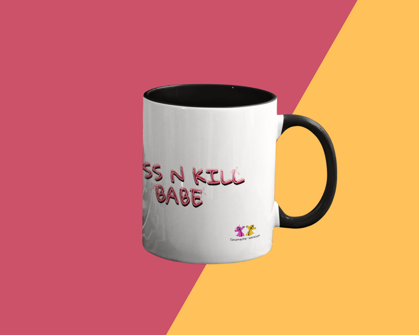 Kiss N Kill Babe Mug